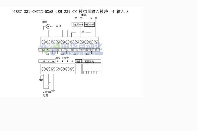 请问6es72310hc220xa8模块能接其他传感器吗