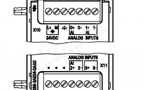  200smart模拟量输入模块的接线