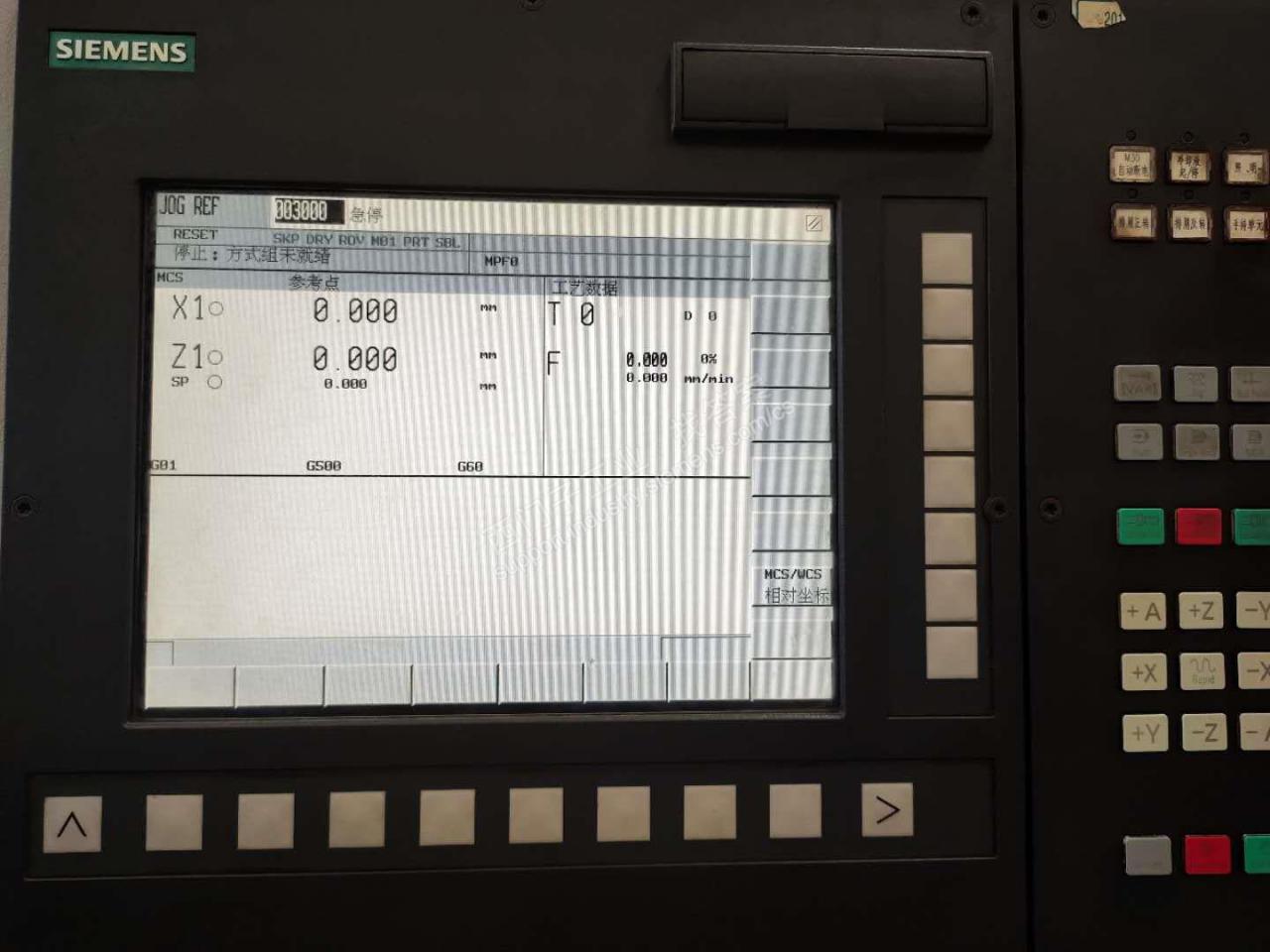 老西门子802d系统黑屏