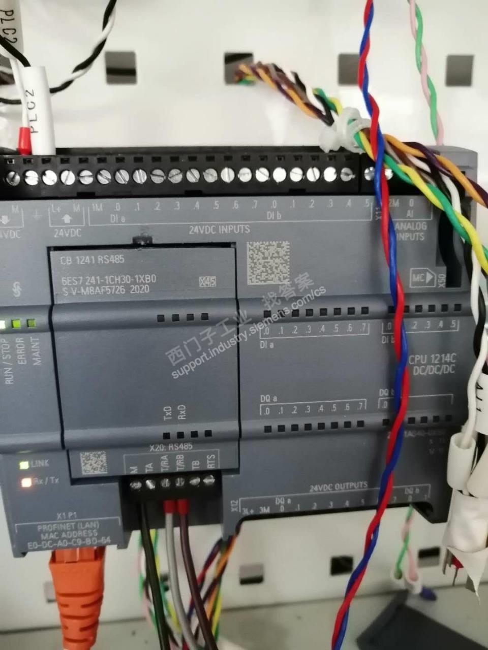 s7 1200 modbus通讯问题? | 找知识-找plc